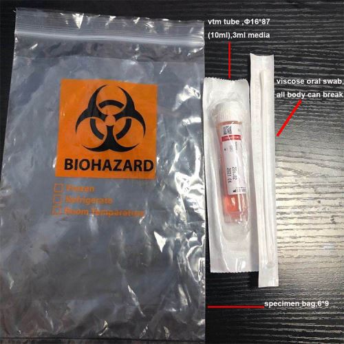 VTM testa uztriepju vīruss