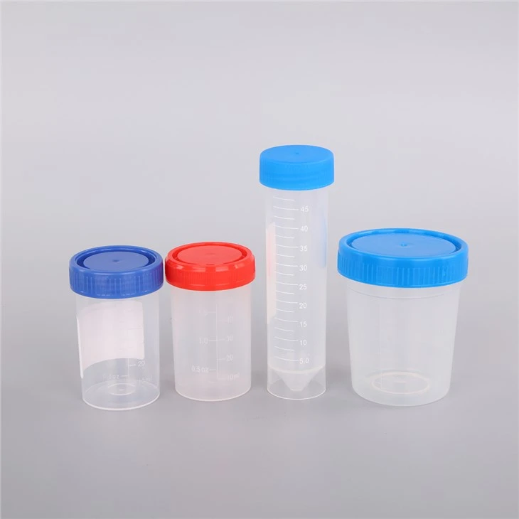 Plastmasas 60 ml sterils urīna savākšanas konteiners