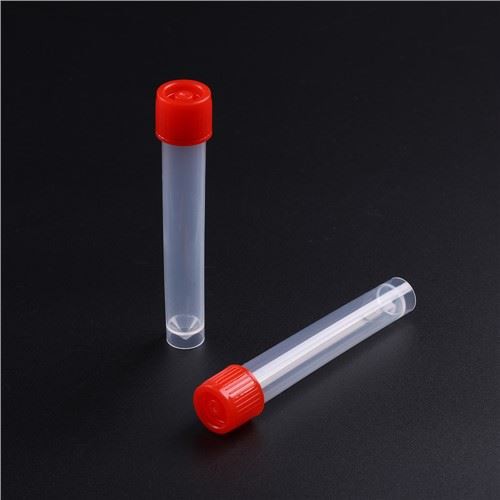 Vienreizējās lietošanas plastmasas tukša transportēšanas caurule 10 ml 5 ml medicīniskā paraugu ņemšanas caurule