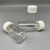 HDPE pudele, PET pudele, reaģenta pudele