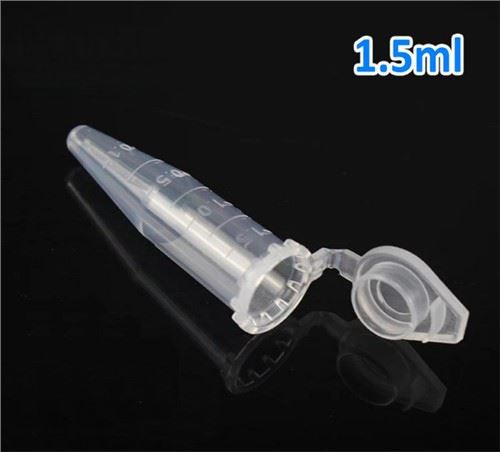 Lab Sterils 1,5ml Microcentrifuge Centrifūgas mēģeni