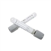 Sterils Pelēks vāciņš Top asins savākšanas tests Vacutainer Tube